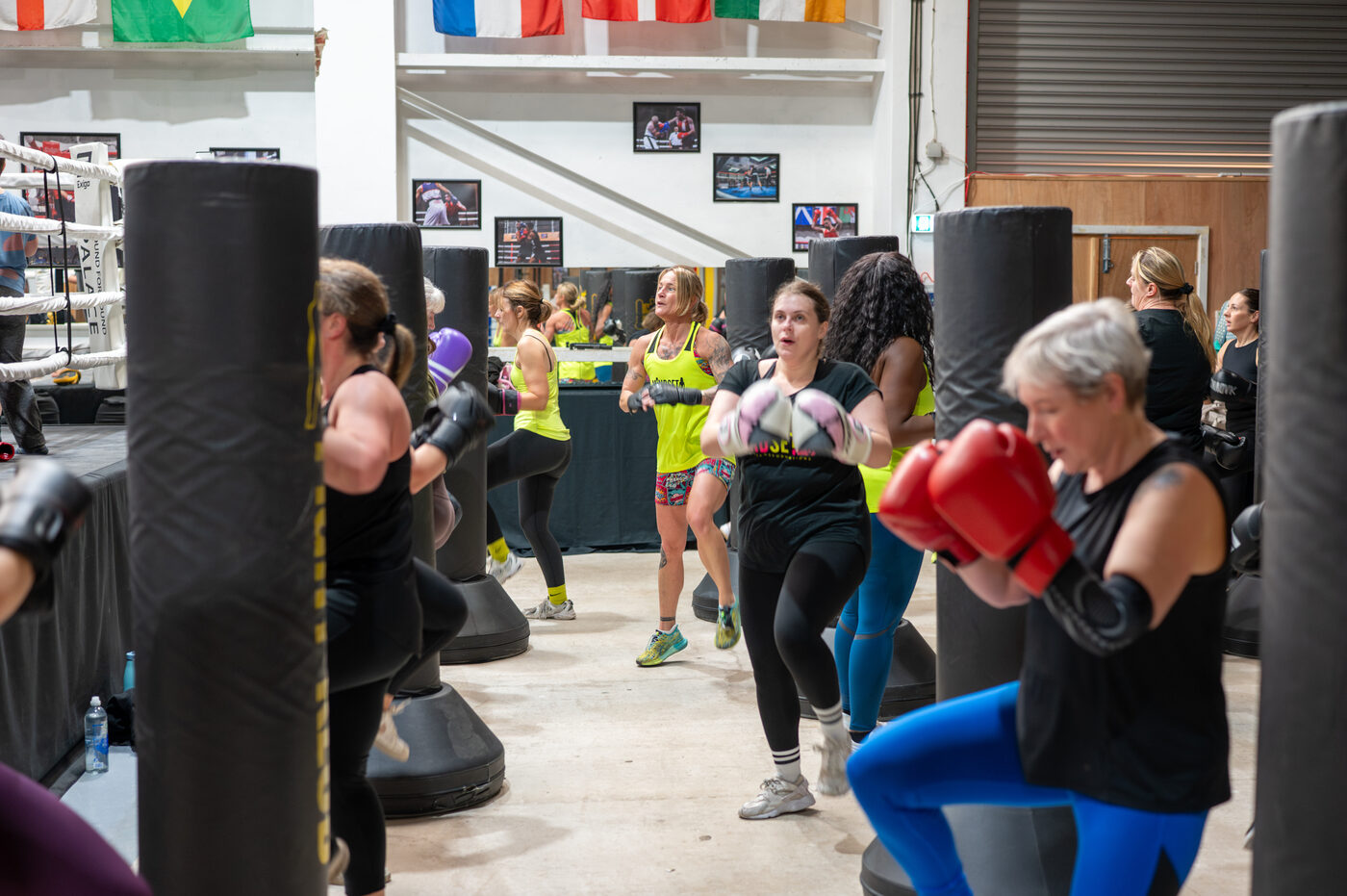 Outdoor bootcamp session